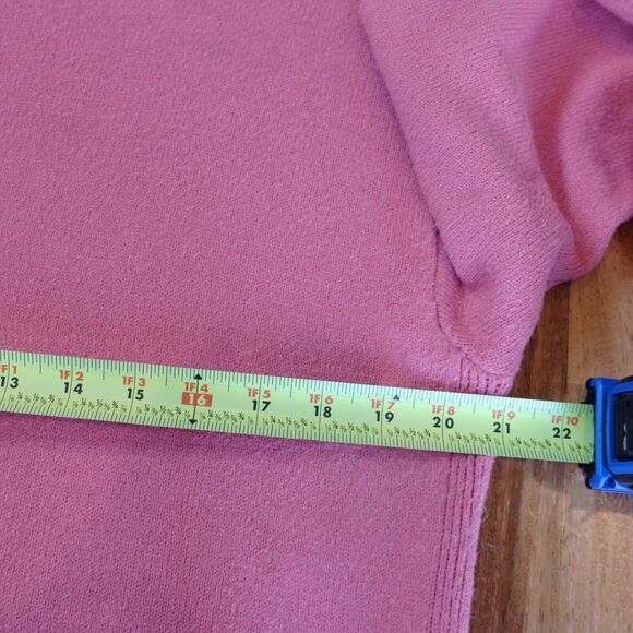 By Anthropologie Knit Sweater Women‎ Sz S Pink Button Oversized - Picture 9 of 11